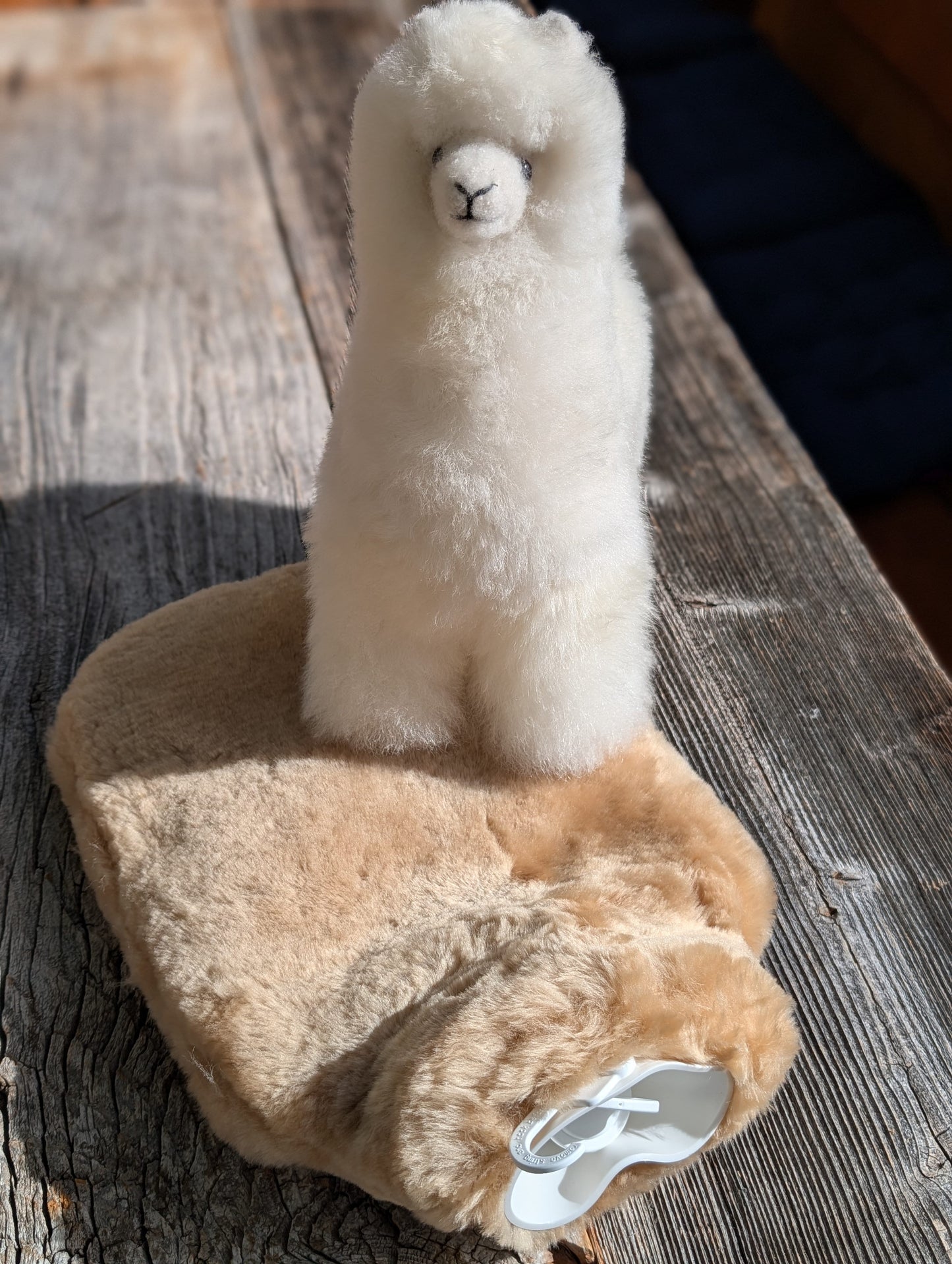 Alpaka Wärmflasche Luxus