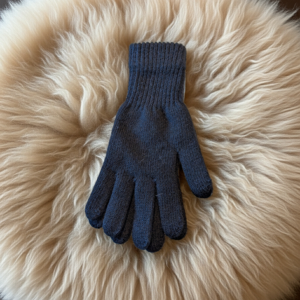 Handschuhe mit Alpakawolle