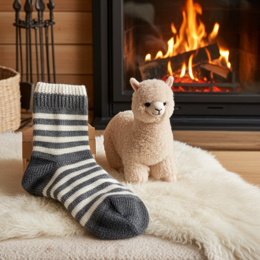Alpaka Kindersocken