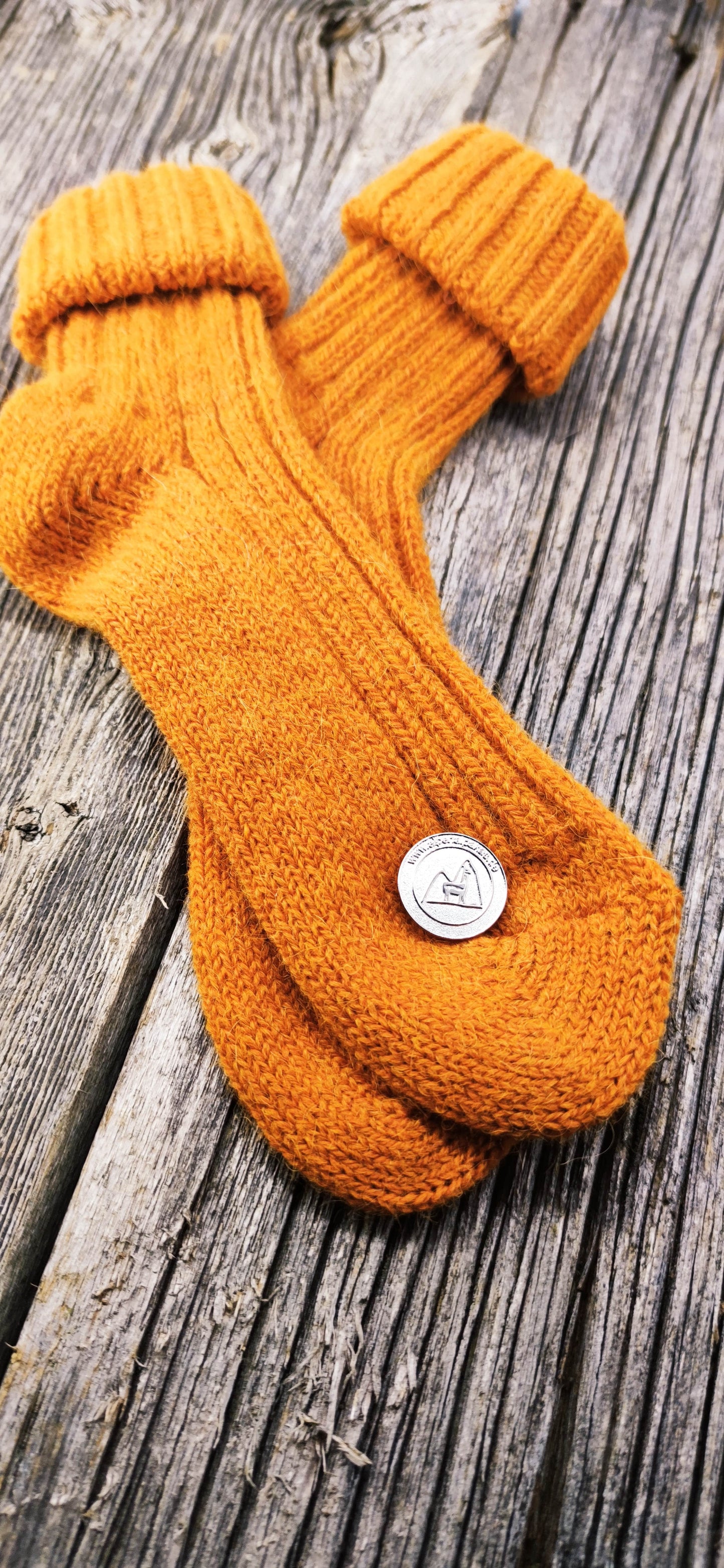 Alpaka Stricksocken Bunt Trend
