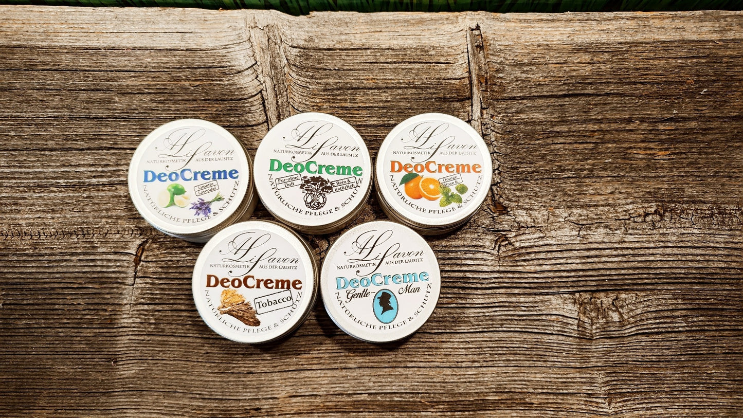 Natürliche Deocreme