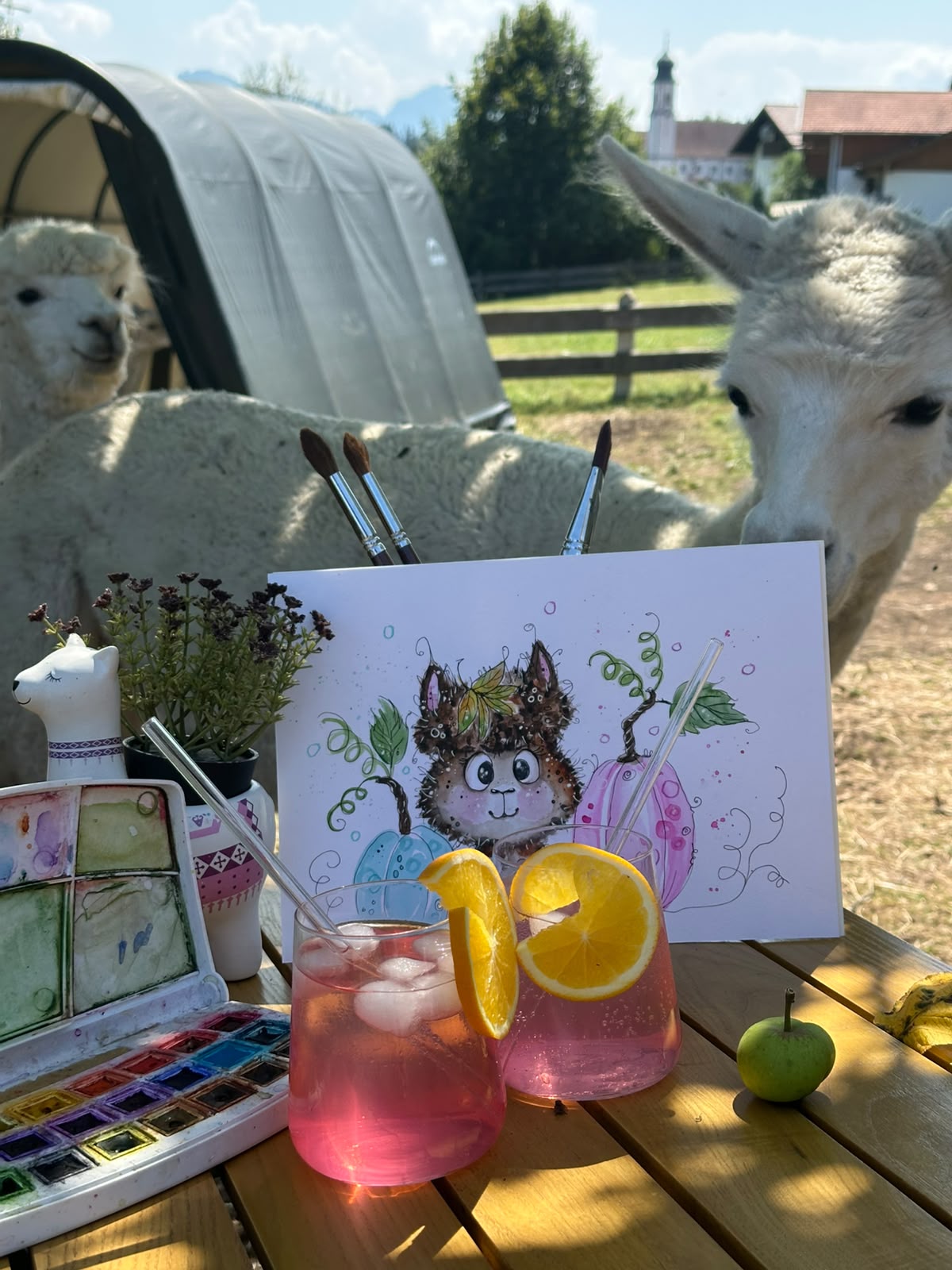 Alpaka Drink and Draw