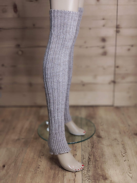 Alpaka Overknee Stulpen