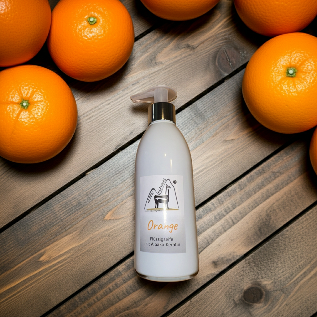 Flüssigseife mit Alpaka-Keratin