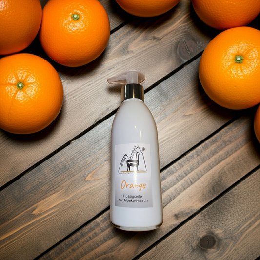 Flüssigseife mit Alpaka-Keratin
