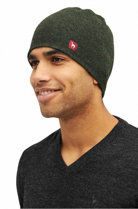 Alpaka Wendemütze 100% Baby Alpaka