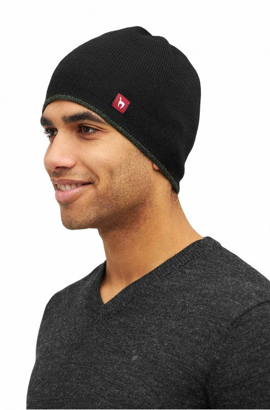 Alpaka Wendemütze 100% Baby Alpaka