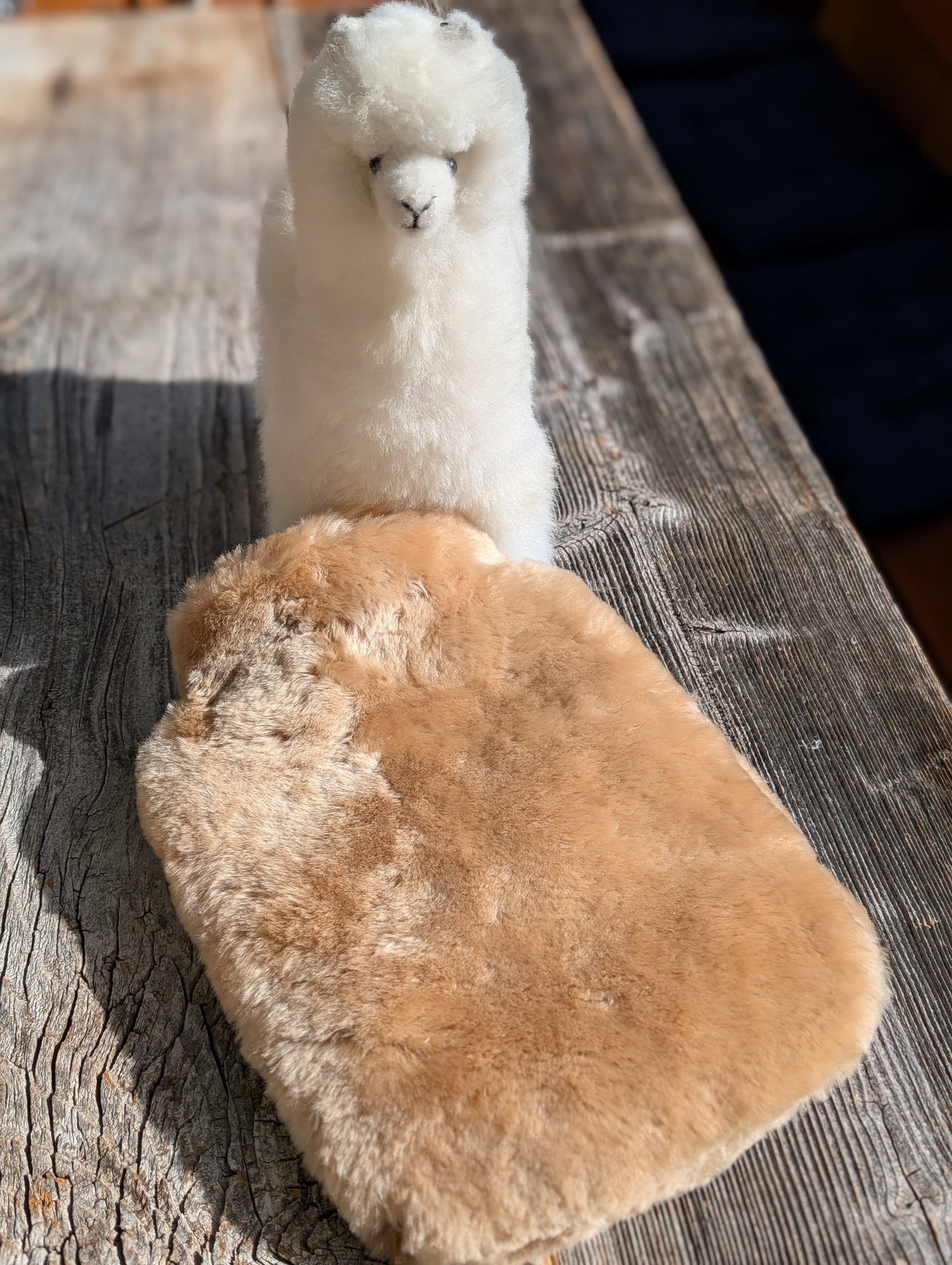 Alpaka Wärmflasche Luxus