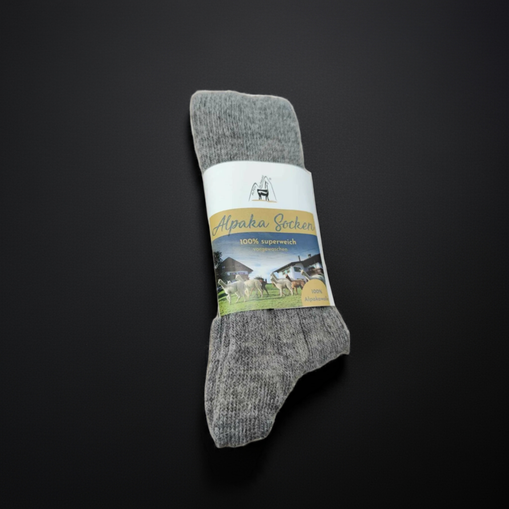 Alpaka Hofsocken 100% Alpaka Wolle Mein Shop