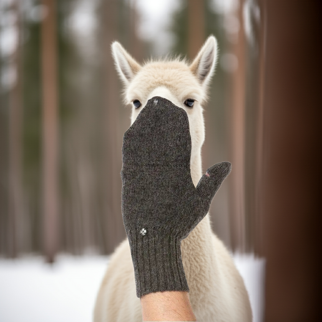 Klapphandschuhe (100% Baby Alpaka) Mein Shop