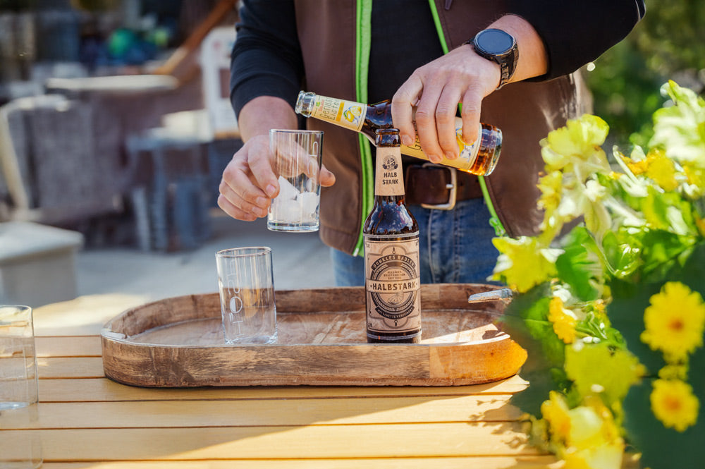 Eine Picknickpause nach der Wanderung mit den Alpakas