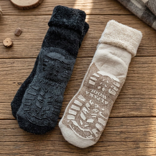 Alpaka Hüttensocken Antirutsch